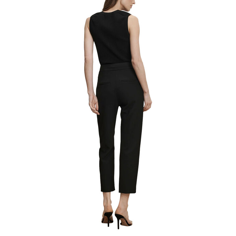 Renzo Crest-Button Cropped Pant image number null
