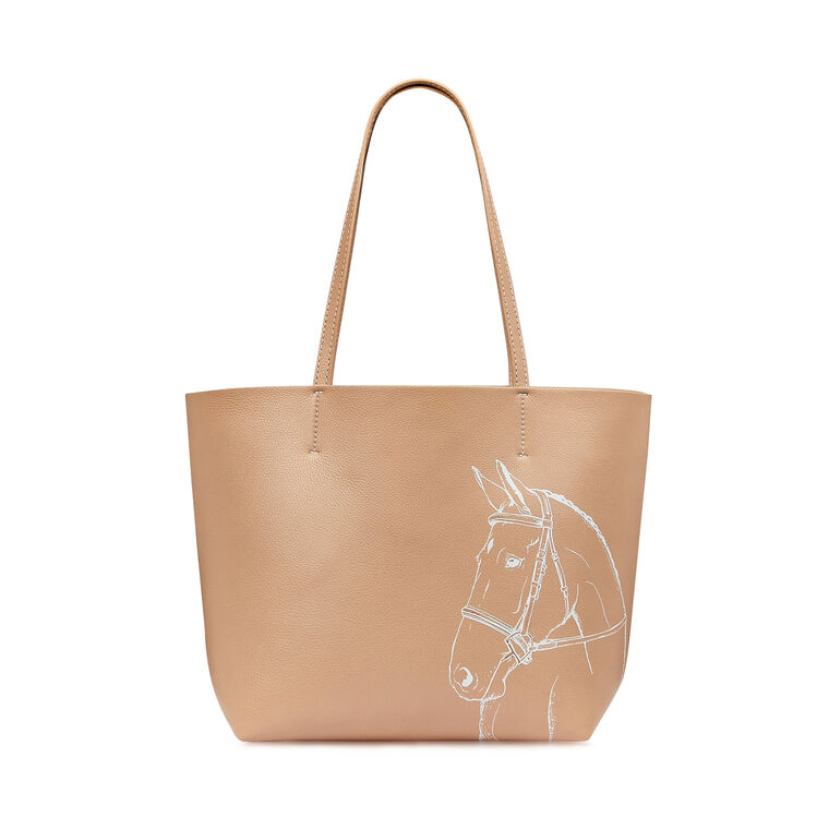 Hunter Horse Tote With Matching Wristlet image number null