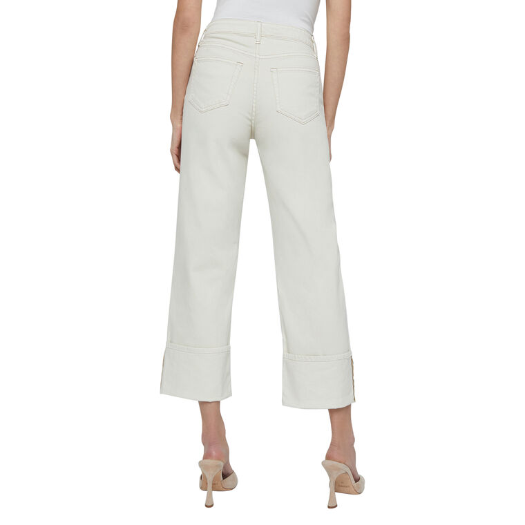 Leighton Cropped Cuffed Jean image number null