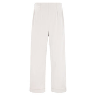 Detti Cropped Side-Seam Pant
