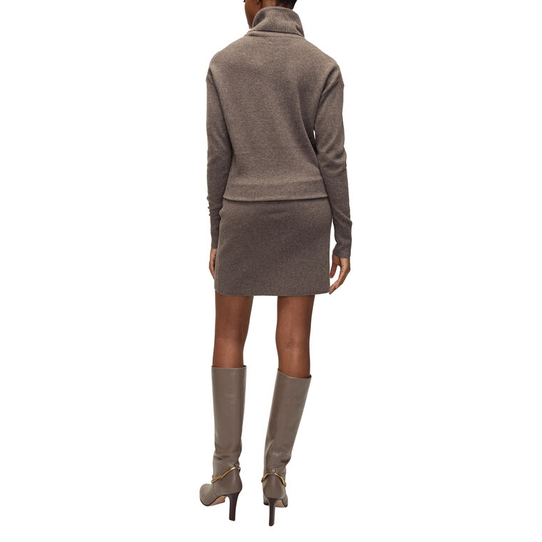 Cassidy Turtleneck Mini Dress image number null