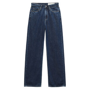 Logan Mid Rise Wide Leg Jean