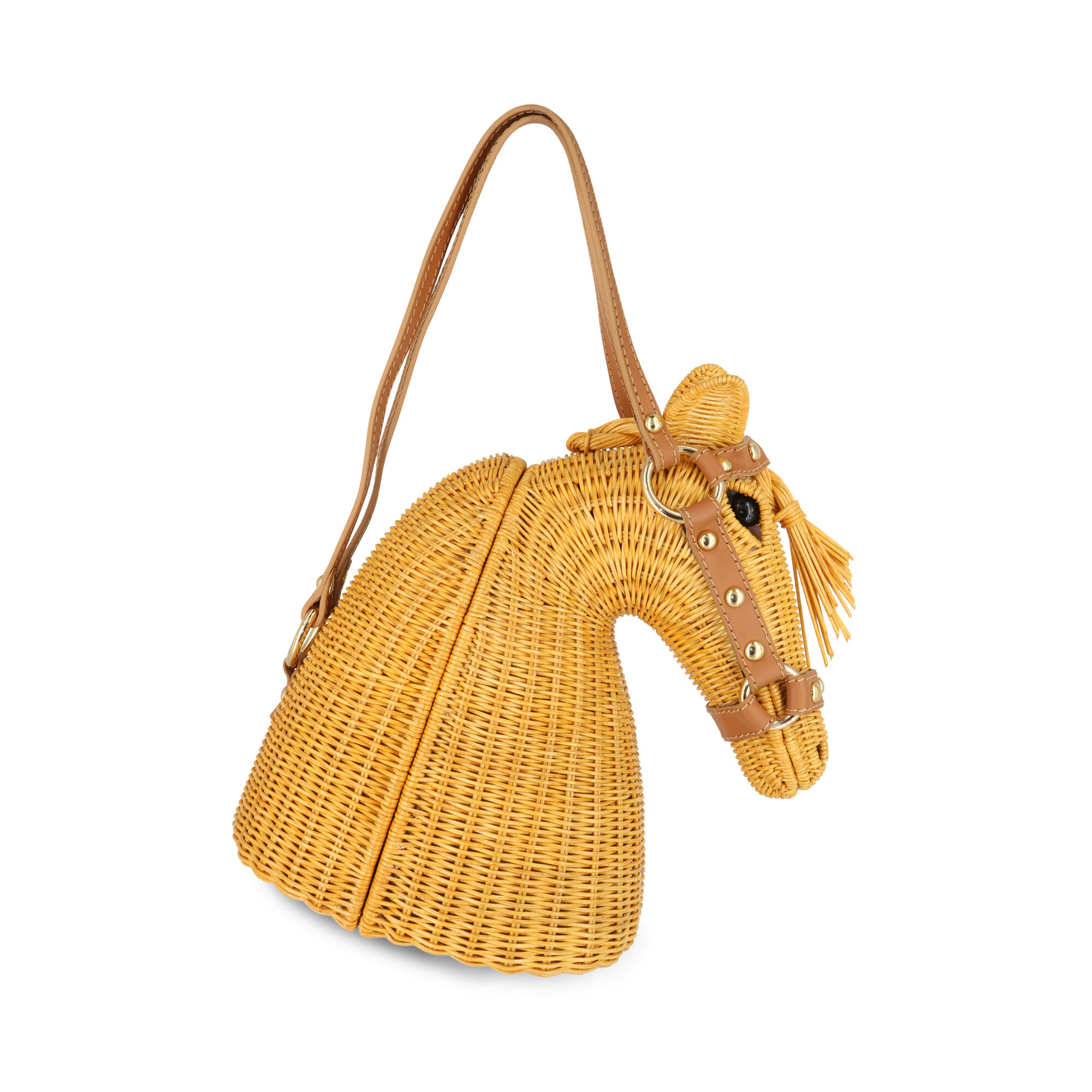 Scott Horse Wicker Bag
