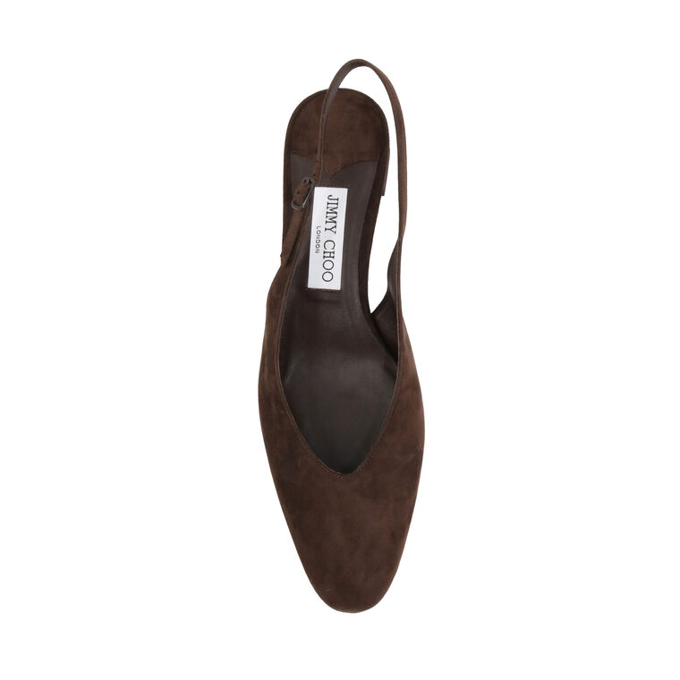 Eyla 45mm Suede Slingback Pump image number null