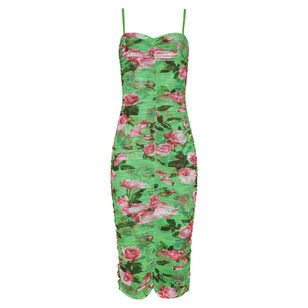 Caprice Sleeveless Midi Dress