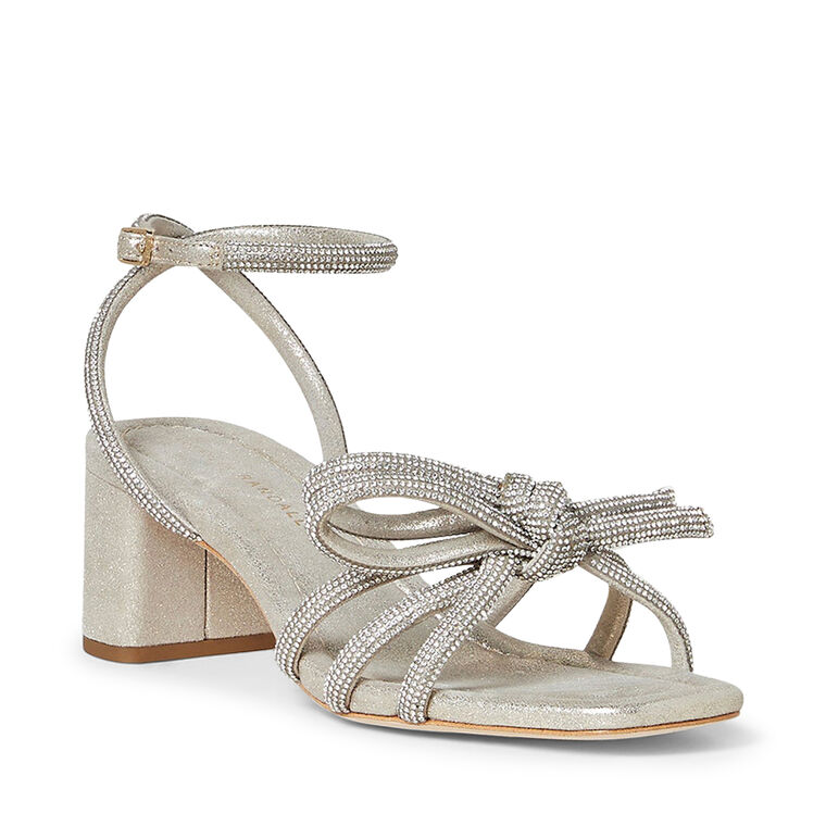 Mikel Bow Mid-Heel Sandal image number null