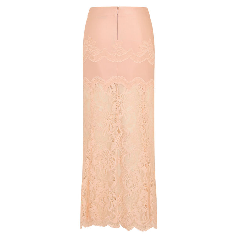 Lace Maxi Skirt image number null