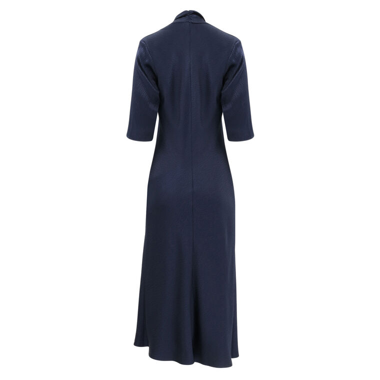 Cusp Wrap Midi Dress image number null