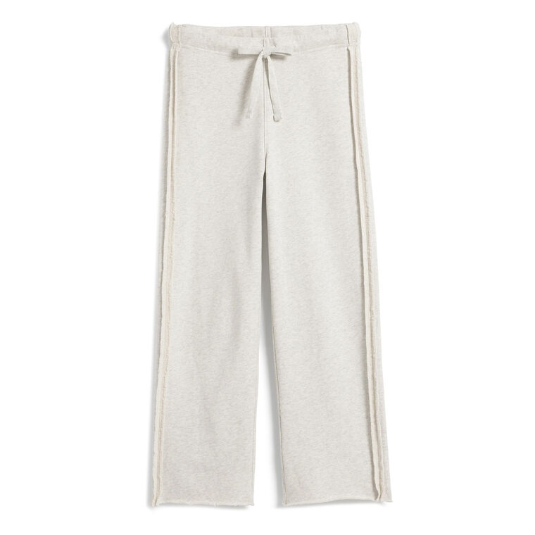 Bella Full-Length Wide-Leg Sweatpant image number null