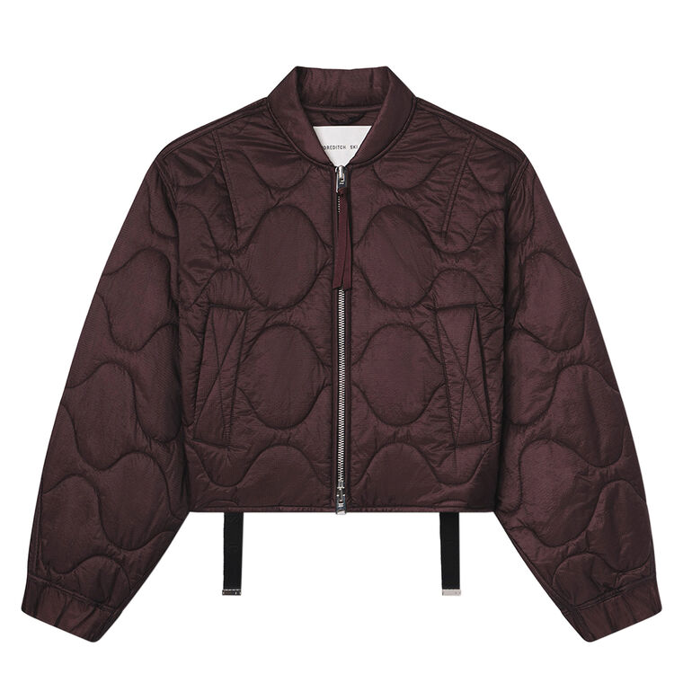 AGOLDE x Shoreditch Ski Club Iona Quilted Jacket image number null
