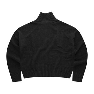 Carmen Chunky Cashmere Funnel Neck Sweater