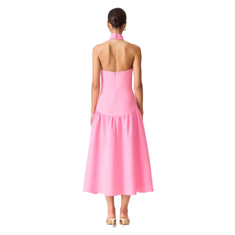 Nolana Sleeveless Halterneck Midi Dress image number null