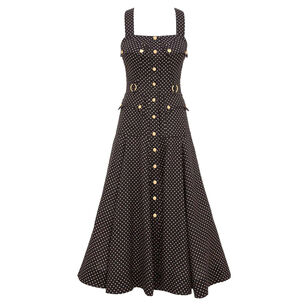 Luna Sleeveless Cargo Picnic Dress