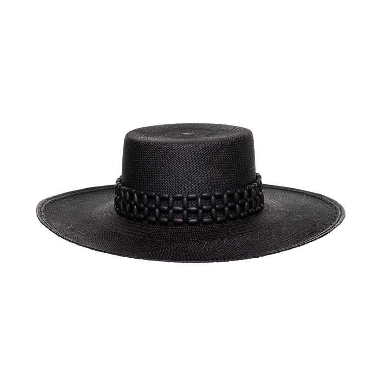 Wasi Wide Brim Boater Hat image number null