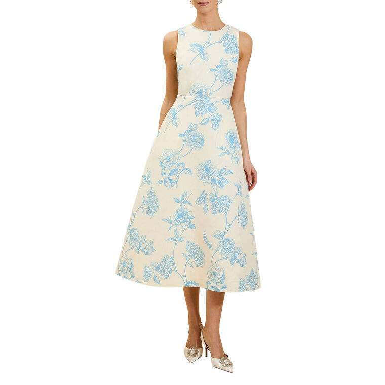 Cristobal Sleeveless Midi Dress image number null