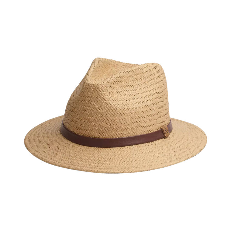 Packable Straw Fedora image number null