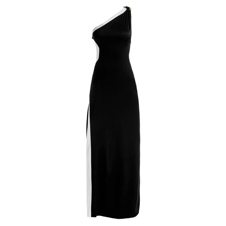 Gwendolyn One-Shoulder Cutout Maxi Dress image number null