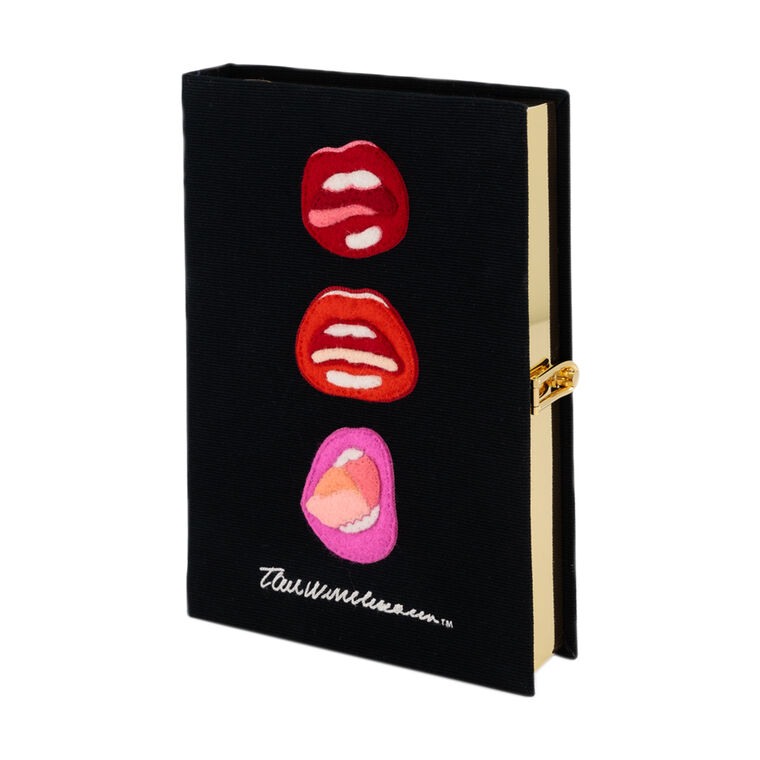 Tom Wesselmann Mouth Study Book Clutch image number null