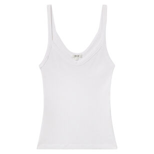 Jordan V-Neck Ribbed Tank Top