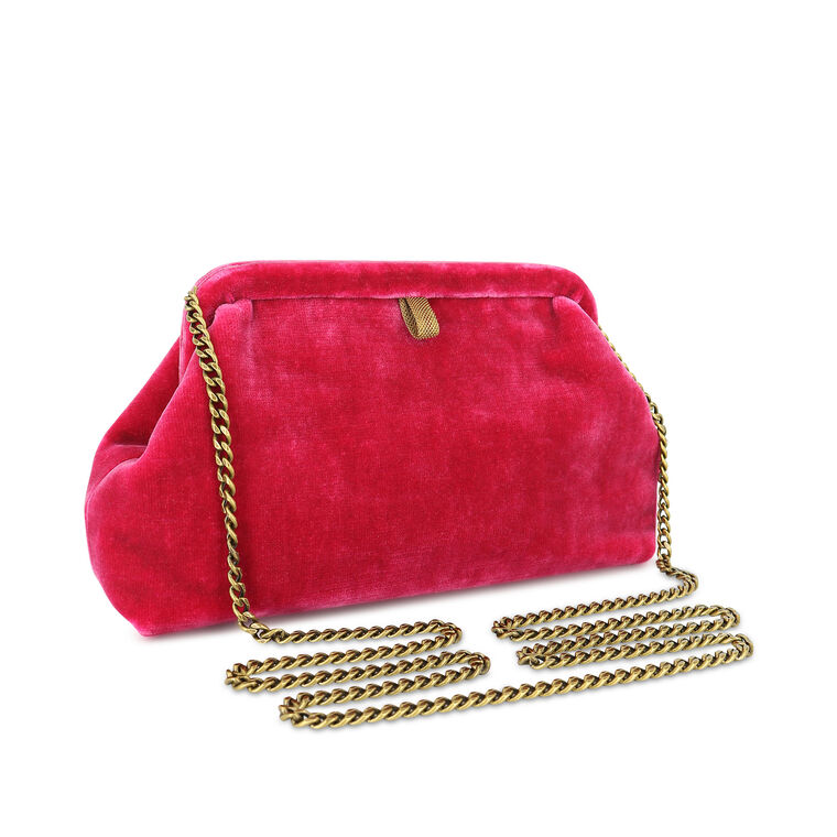 Liette Velvet Clutch image number null
