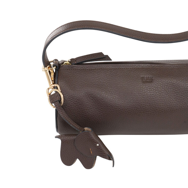 Amoli Barrel Bag With Elephant Charm image number null