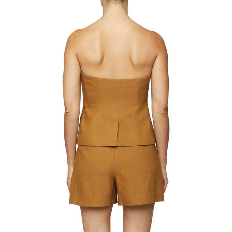 Renee Fitted Strapless Top image number null