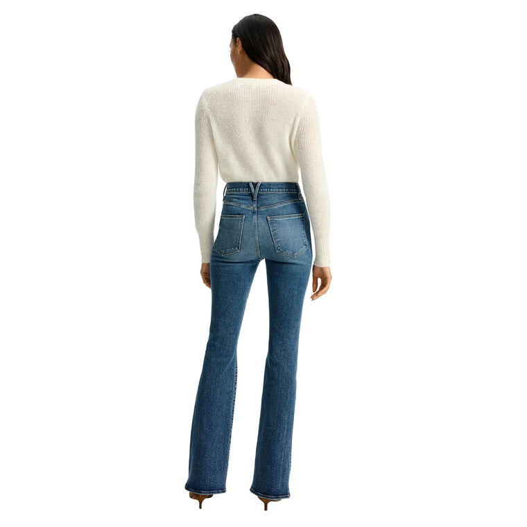 Beverly High Rise Skinny-Flare Jean image number null