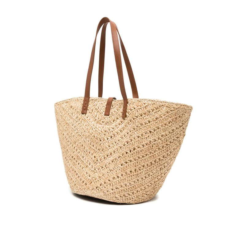 Panier Medium Raffia Tote image number null