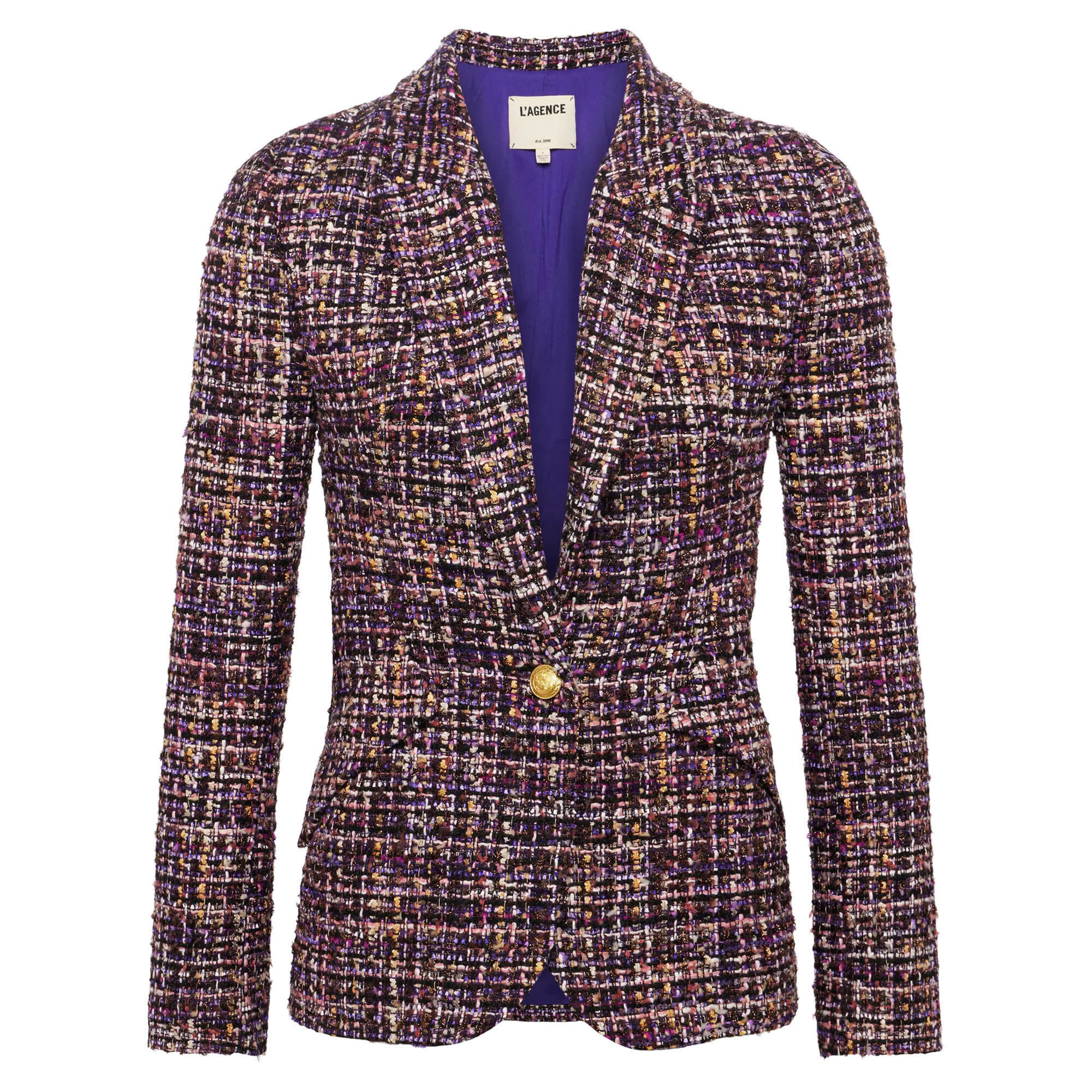 【L'AGENCE】chamberlain tweed ブレザー L'AGENCE Chamberlain Blazer | Shopbop