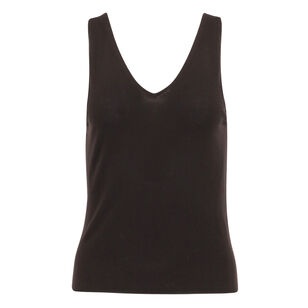 Addyson Wool Cashmere V-Neck Tank