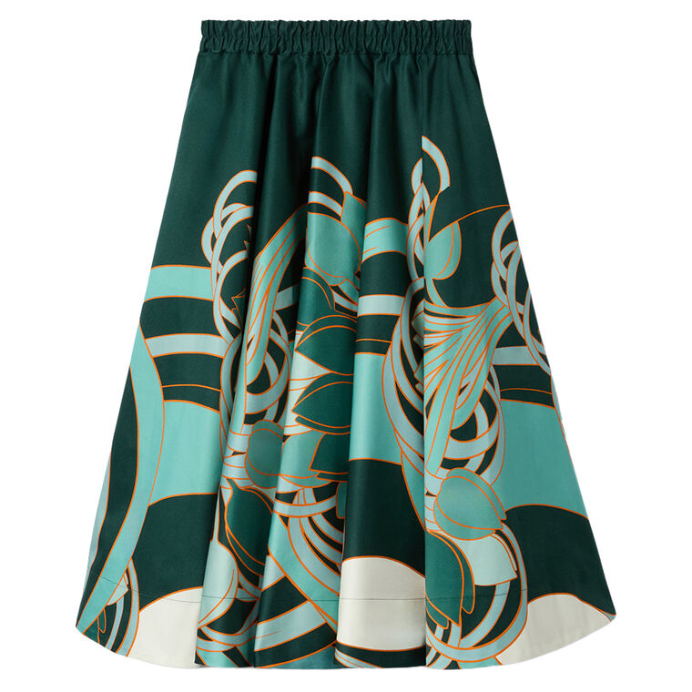 Ballerina Placee Midi Skirt image number null