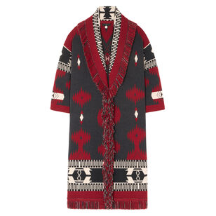 Icon Jacquard Coat Cardigan