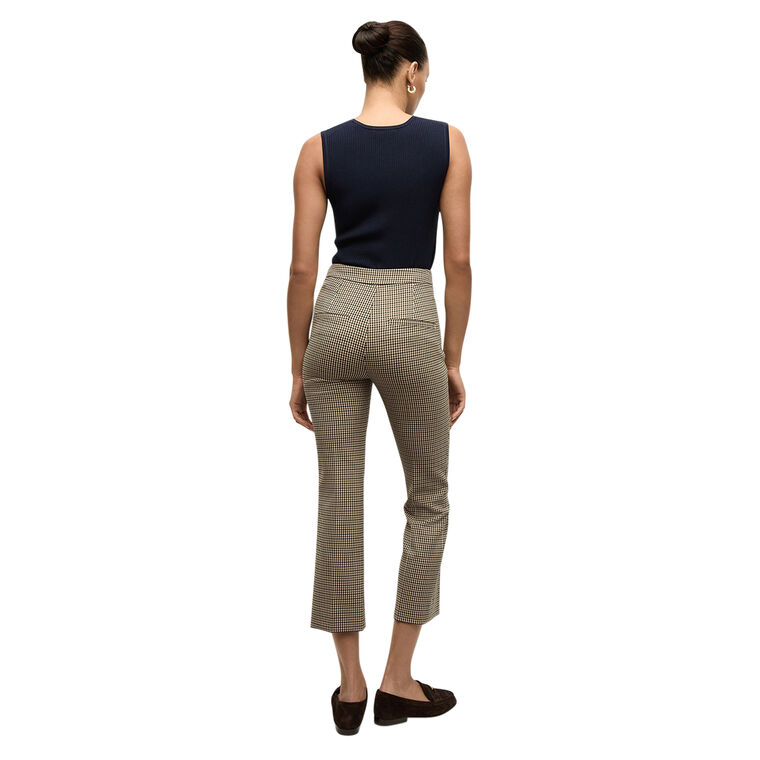 Arte Cropped Houndstooth Pant image number null