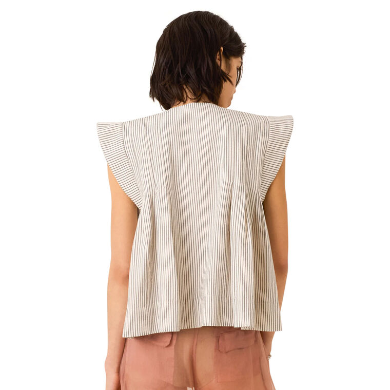 Nadine Butterfly Slate Top image number null