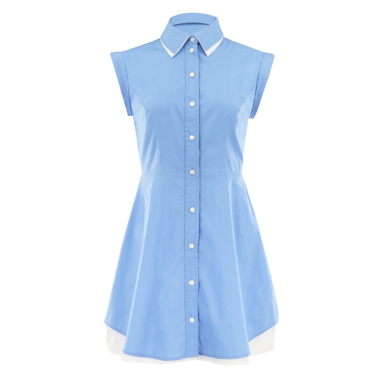 Westcott Button-Front Mini Dress image number null