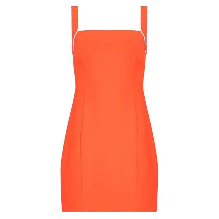 Rosie Sleeveless Square Neck Mini Dress image number null