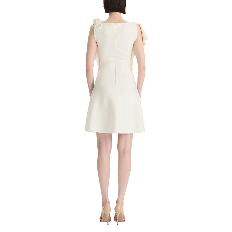 Neck Drape Knit Dress image number null