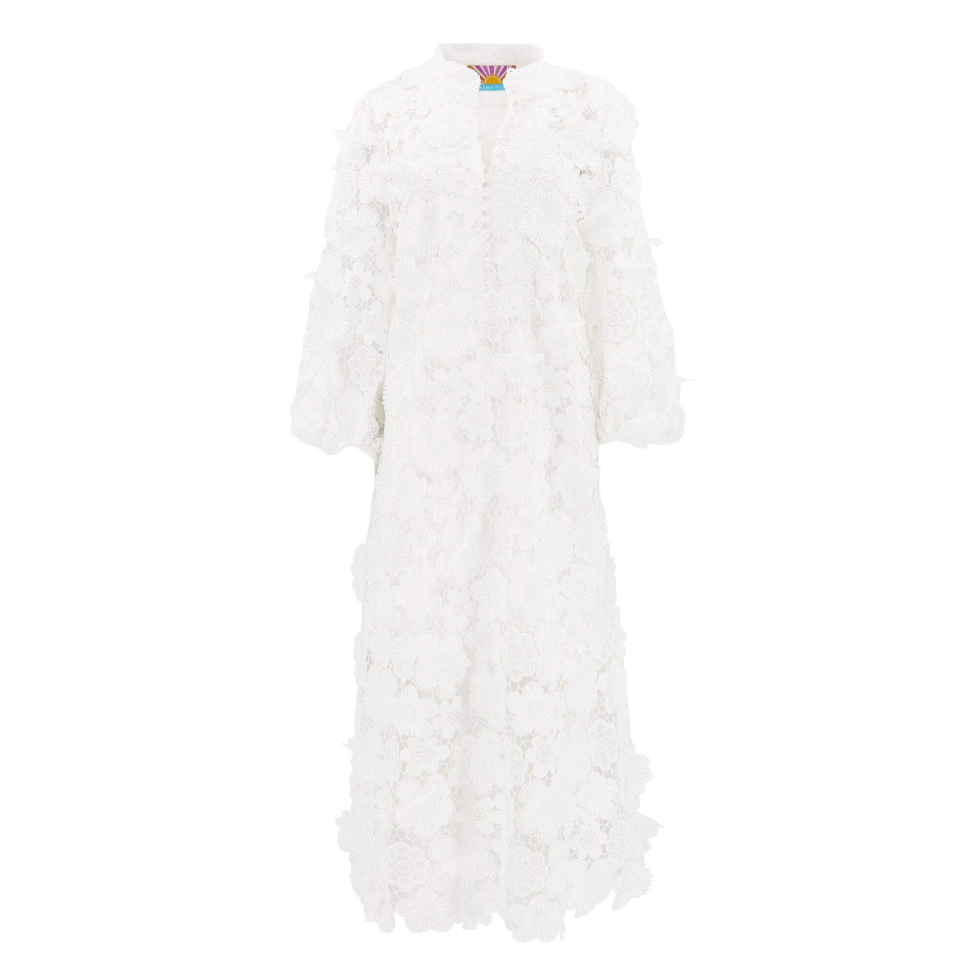 Trina Turk Boheme Floral Lace Embroidery Dress | Tootsies