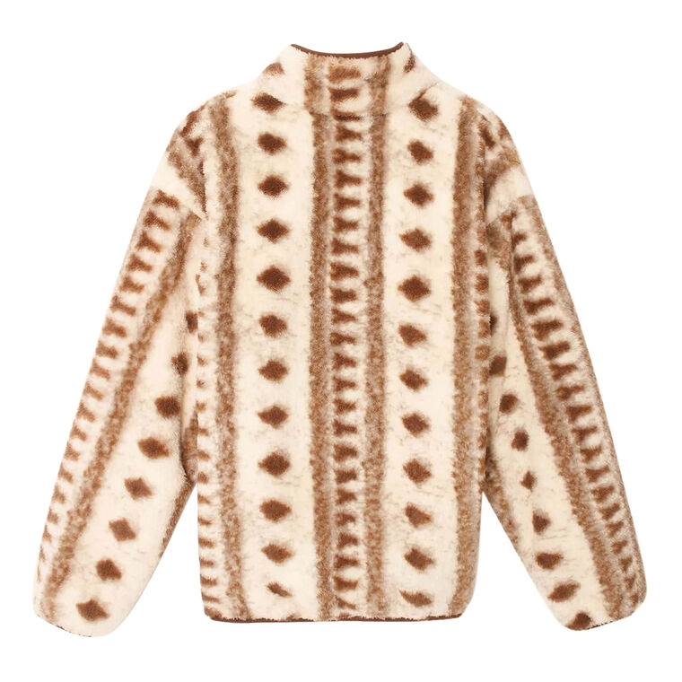 Ridge Long Sleeve Polar Fleece Pullover image number null