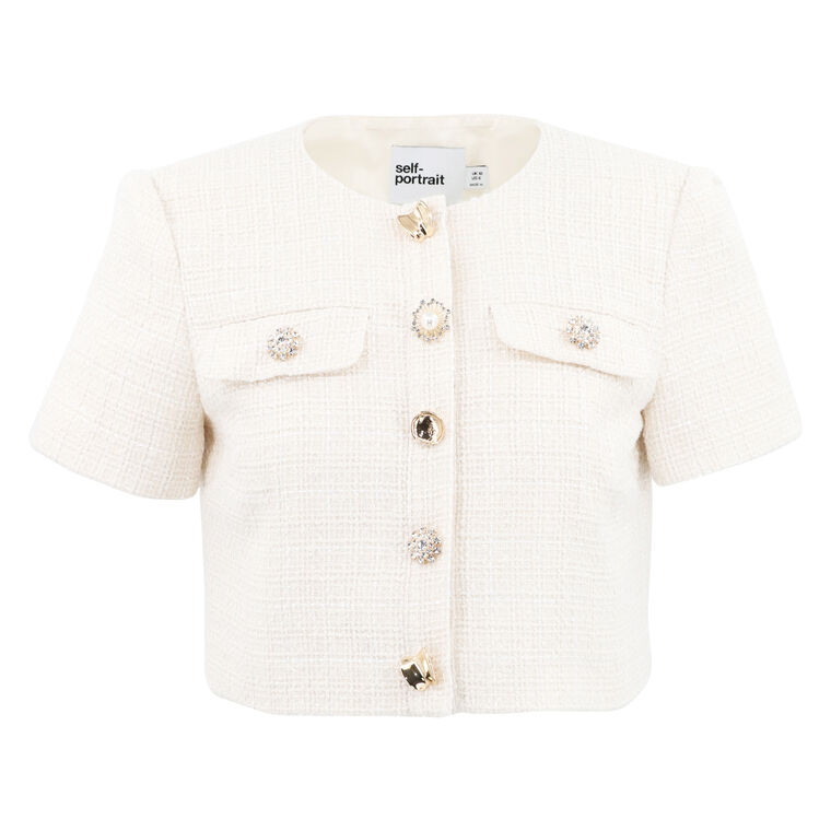 Boucle Crop Top image number null