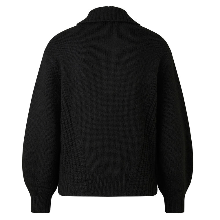 Jojo Long Sleeve Knit Polo Pullover image number null