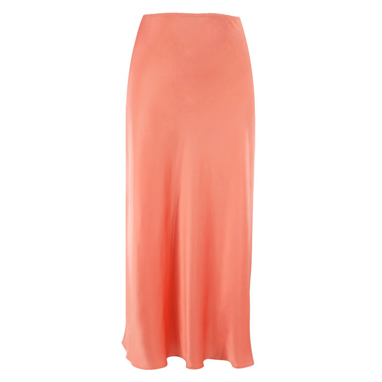 Miranda Bias Cut Midi Skirt image number null
