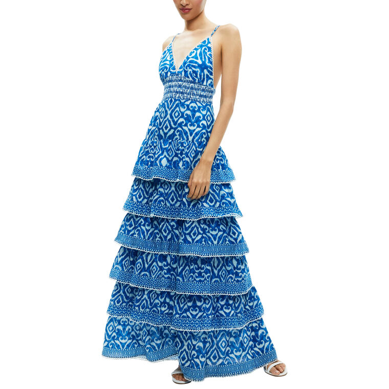 Imogene Tiered Maxi Dress image number null