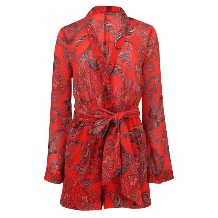 Arabell Paisley Romper image number null