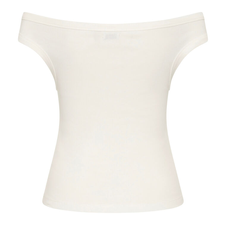 Cotton Off-The-Shoulder Top image number null