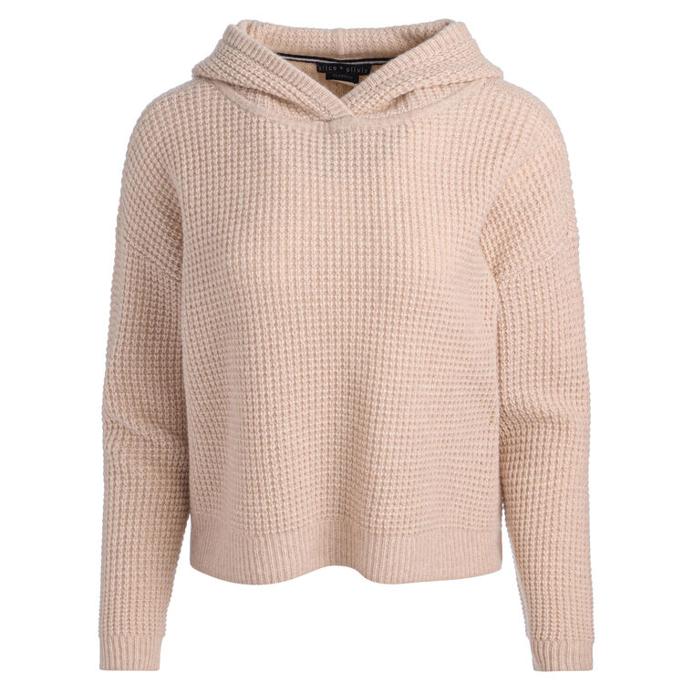 Emmanuelle Long Sleeve Cashmere Hoodie image number null