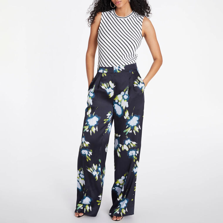 Kenia Printed Wide Leg Pant image number null