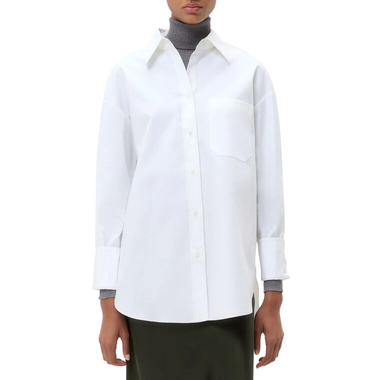 Big Joe Oversized Poplin Shirt image number null