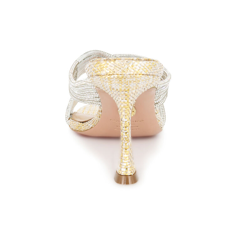 Gatsby 75mm Crystal Embellished Mule image number null
