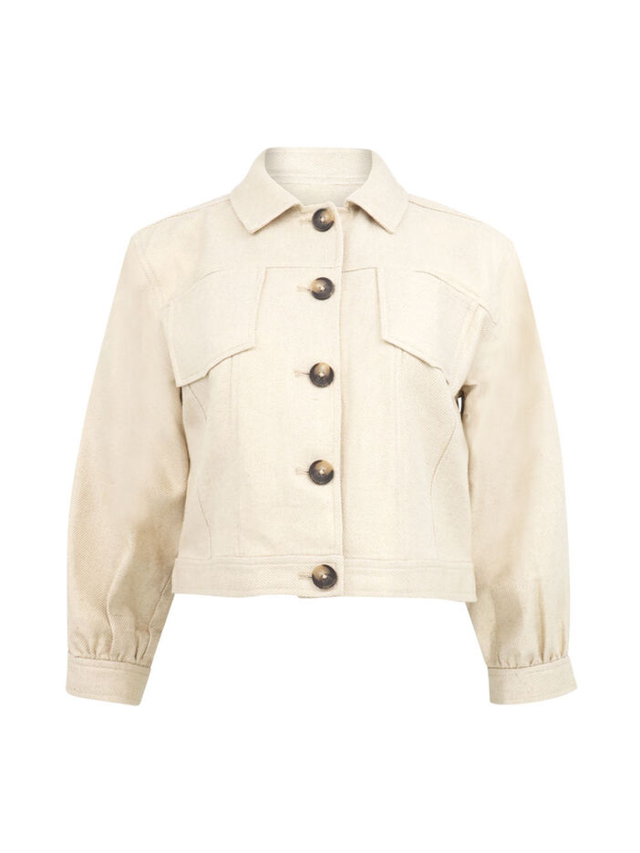 Cruz Crop Utilitarian Jacket image number null